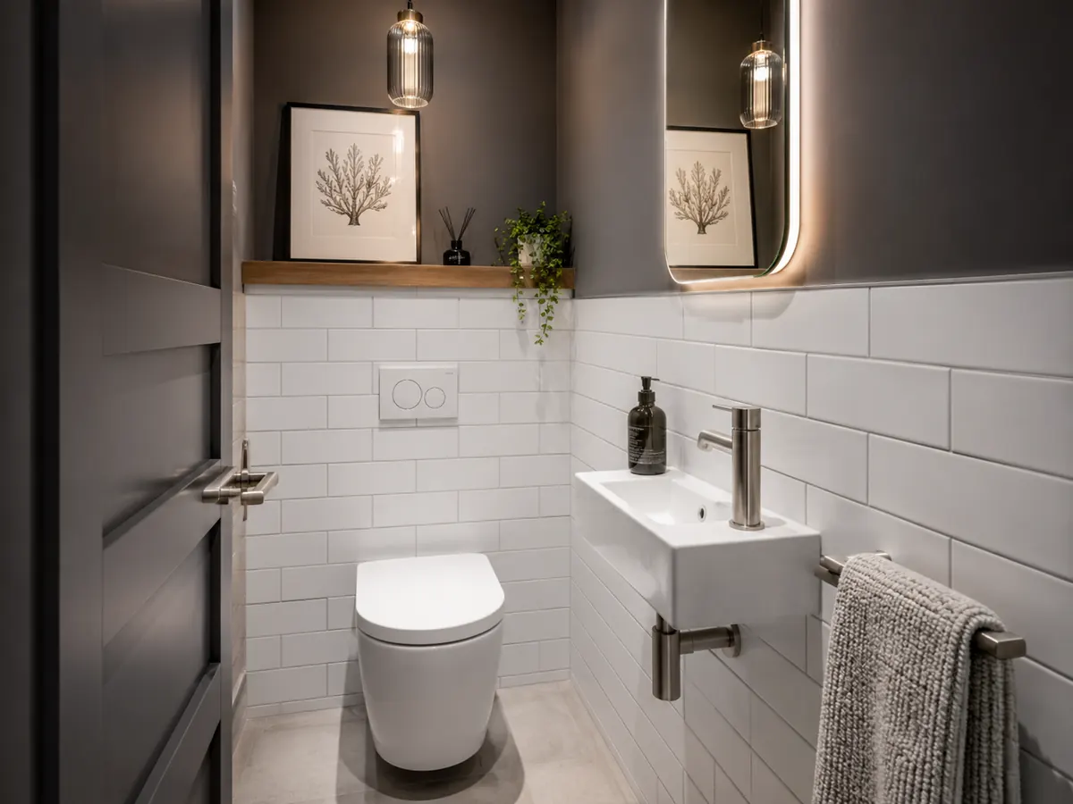 Modern cloakroom